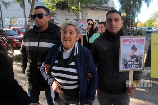 Dolor y pedido de justicia: las imágenes de la marcha por Graciela López