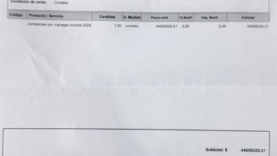 Facturas por $50 millones complican a funcionario de Sáenz Peña en causa judicial