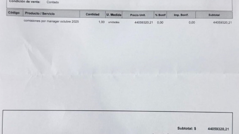 Facturas por $50 millones complican a funcionario de Sáenz Peña en causa judicial