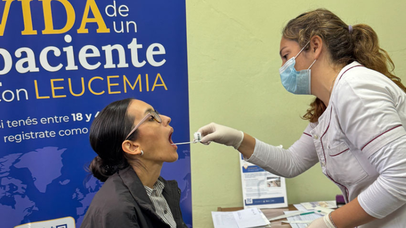 Chaco incorpora un método inédito para sumar donantes de médula ósea