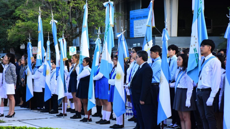 Tributo del Chaco en Resistencia para celebrar la Revolución de Mayo
