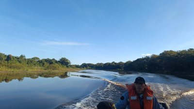 Con drones y embarcaciones, finalizó otro operativo por la búsqueda de Axel González