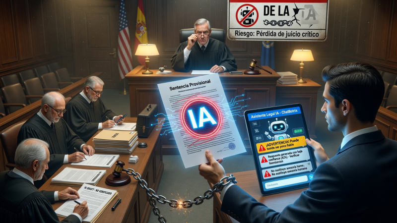 Nuevo fracaso judicial por abuso de la IA