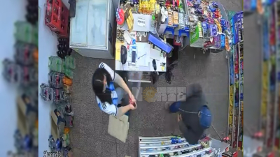 Asaltó un kiosco 24 horas y escapó con más de $150 mil: la empleada se defendió con gas pimienta