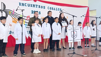 Abrió la edición 2026 de los Encuentros Corales Escolares