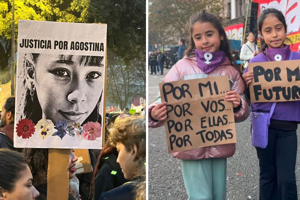 El grito de "Ni Una Menos" volvió a llenar las calles del país