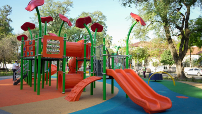 Más moderna, accesible y segura: reabrió la Plaza 9 de Julio