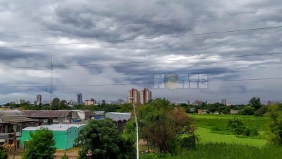 Resistencia con cielo nublado y baja probabilidad de lluvias aisladas