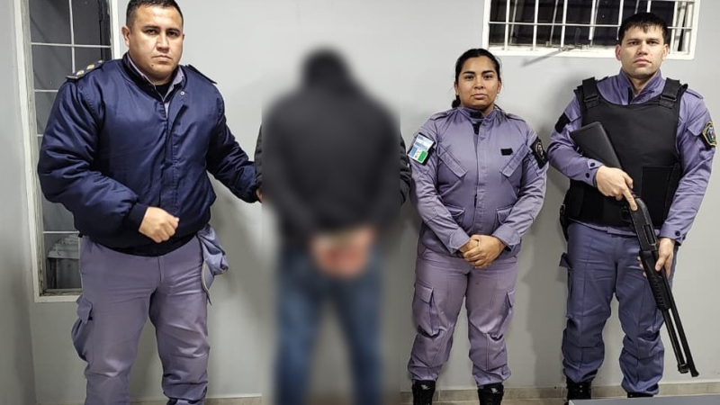 Golpeó a una adolescente con un hierro e intentó escapar: fue detenido