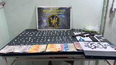 Cayó "Nata" Bogado: detienen a un presunto narco y secuestran cocaína, dinero y municiones