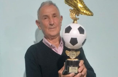 Villa Ángela: Andrés Quintana alcanzó los 1.000 goles a los 75 años