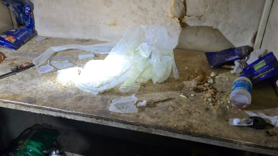 Allanaron una vivienda y secuestraron 92 dosis de cocaína listas para la venta