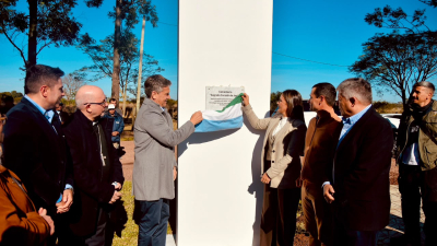 Zdero y Panzardi ratificaron el trabajo conjunto en obras para Laguna Blanca