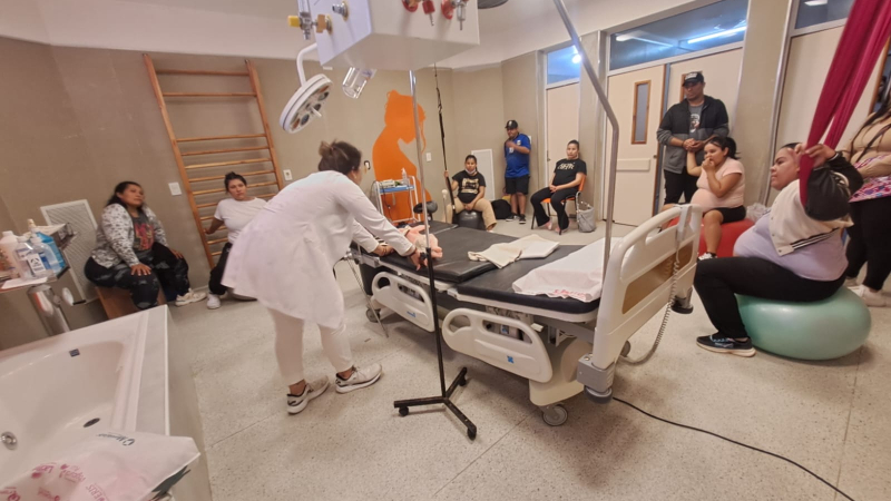 Acompañamiento a embarazadas en el Hospital Distrital 8 "Eva Perón"