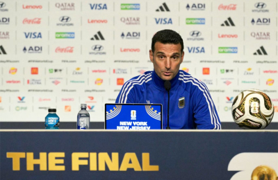 Lionel Scaloni: "La Selección Argentina juega por su gente"