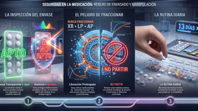 Por qué algunos medicamentos no deben salir de su envase original