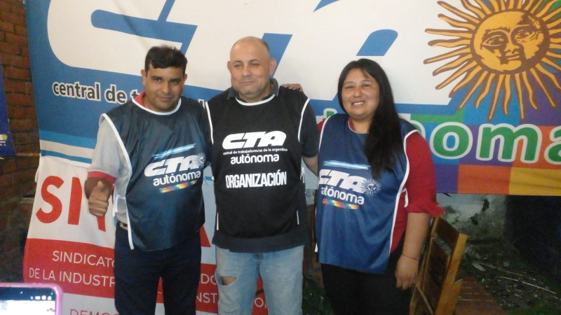 La CTA Autónoma Chaco oficializó sus listas provinciales y regionales