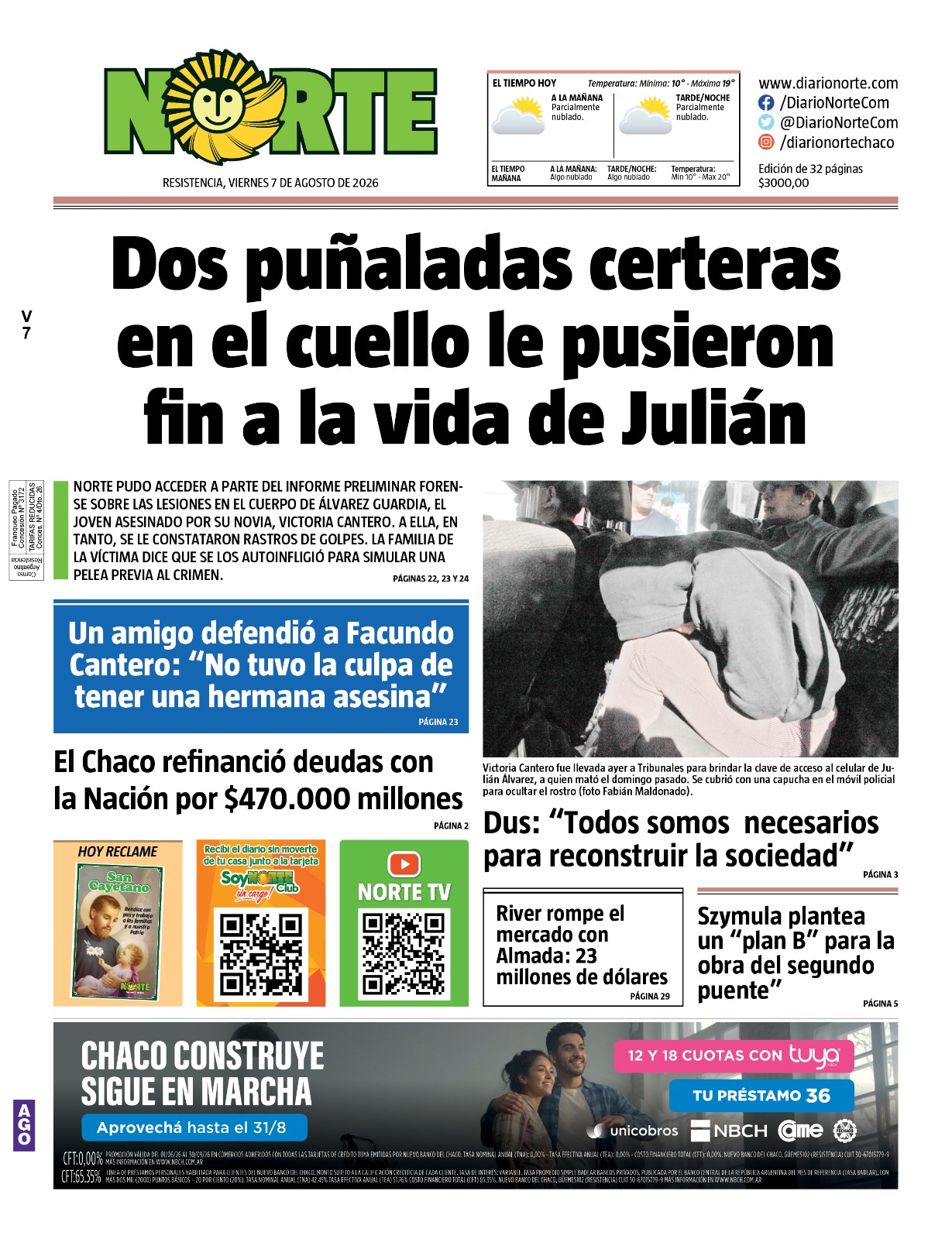 Edición del 07-08-2026