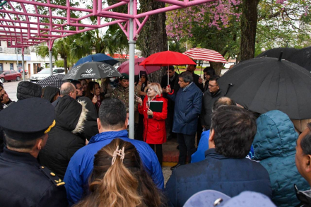 REUNION ORGANIZATIVA POR ACTO OFICIAL POR EL GENERAL SAN MARTIN