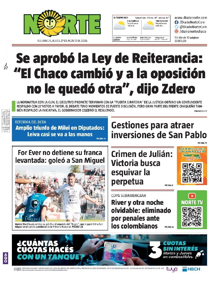 Edición del 27-08-2026