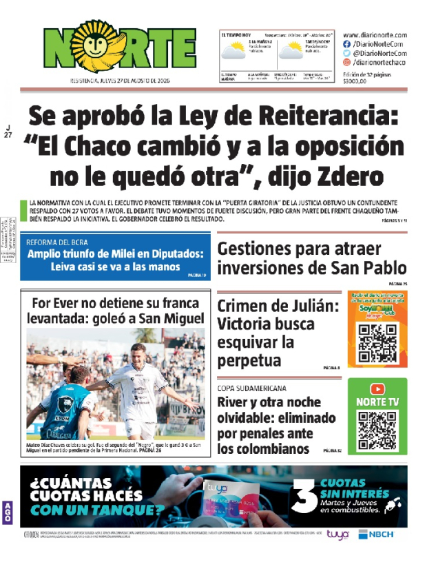 Edición del 27-08-2026