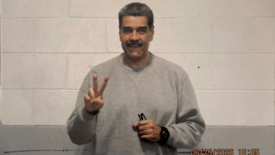 Maduro reapareció desde la cárcel con fotos y un mensaje de "amor y esperanza"