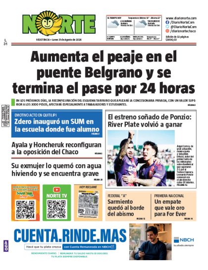 Edición 31-08-2026