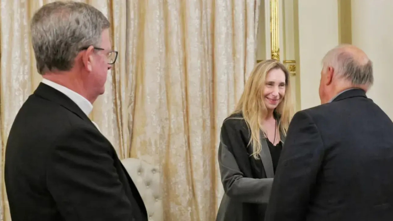 Karina Milei recibió a la cúpula del Episcopado