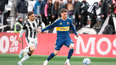 Boca sufrió un empate agónico en su visita a Gimnasia de Mendoza