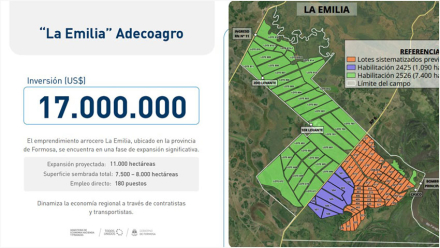 El-año-pasado-se-anunció-una-fuerte-inversión-de-USD-17-millones-para-la-expansión-de-la-Emilia,-de-la-empresa-Adecoagro