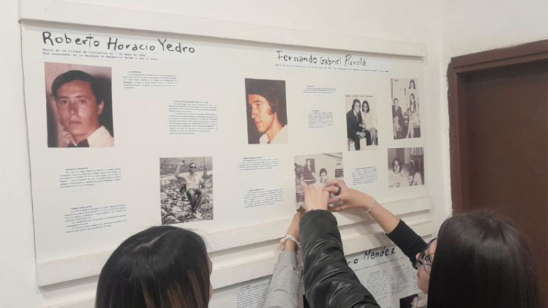 Estudiantes presentan trabajos sobre la dictadura en el Chaco