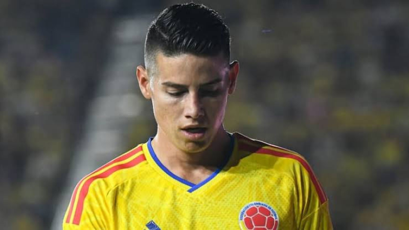 James Rodriguez anunció su retiró de la selección de Colombia