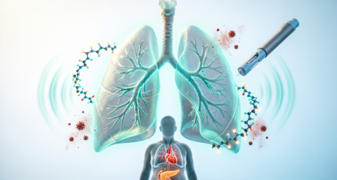 Los fármacos GLP-1 también pueden proteger los pulmones