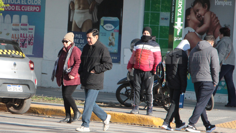 La primavera llegó al calendario, pero todavía no se hizo sentir en las calles de Resistencia