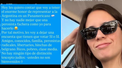 La Asociación de Pádel Argentino apartó de la delegación nacional a una jugadora por comentarios antisemitas