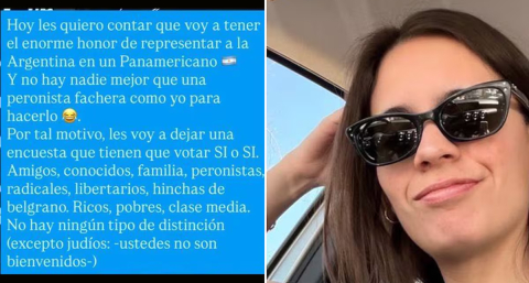 La Asociación de Pádel Argentino apartó de la delegación nacional a una jugadora por comentarios antisemitas