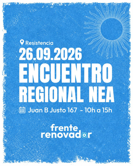 Flyer encuentro NEA