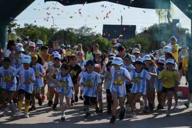 Exitosa maraton de la fundación Un Globo para Patu