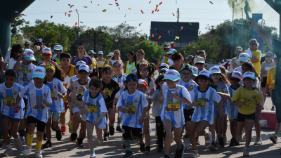 Exitosa maraton de la fundación Un Globo para Patu