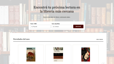 Nace "Todos tus Libros", una plataforma de librerías independientes