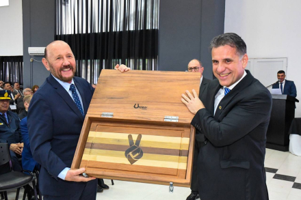 Insfrán encabezó el acto por el Día del Camino y del Trabajador Vial (5)