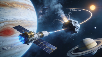Una misión al Halley pasando por Júpiter y Saturno