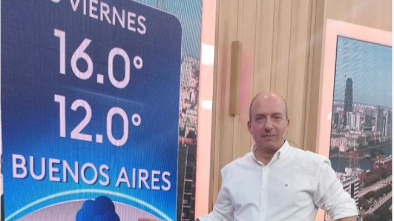 Murió el meteorólogo Fernando Confessore