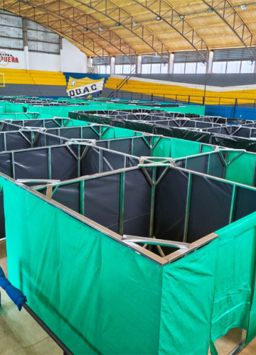 Crecida: el gobierno pone a punto los centros de contención para evacuados