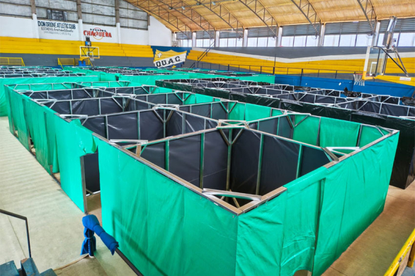 Crecida: el gobierno pone a punto los centros de contención para evacuados