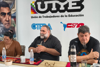 "Debemos confluir en un paro general para luchar en la calle contra el ajuste"