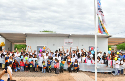 La solidaridad hizo realidad el sueño de una nueva escuela en la Chacra 57