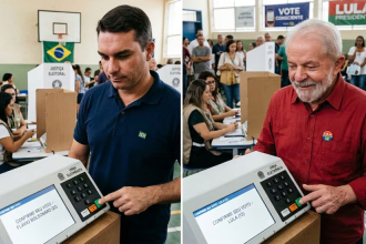 Multitudinario cierre de campaña electoral de "Lula" y Bolsonaro