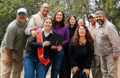 Johana Luzzi obtuvo el título de doctora en Recursos Naturales en la UNNE