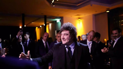 Milei en la cena de la Fundación Faro